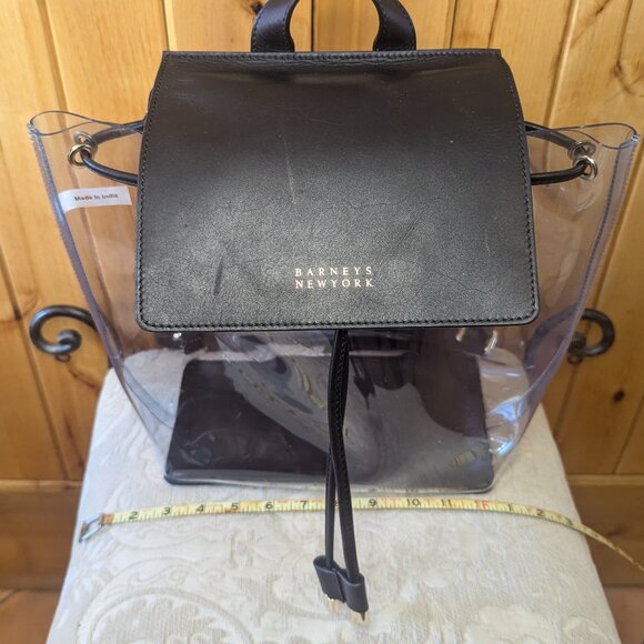 Clear PVC Drawstring Backpack - Picture 2 of 4